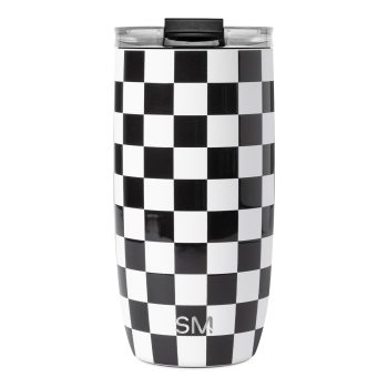 Voyager Tumbler with Clear Flip Lid & Straw