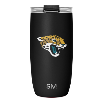 NFL Voyager Tumbler with Clear Flip Lid & Straw