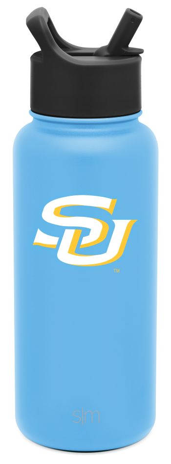Collegiate Summit Water Bottle with Straw Lid