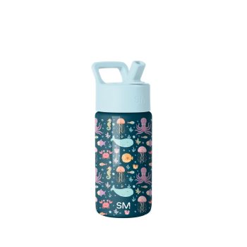 Summit Kids Water Bottle with Straw Lid